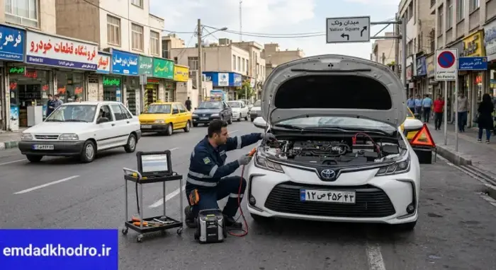 باتری به باتری تویوتا در تهران